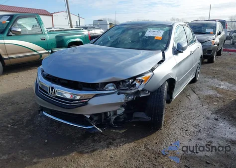 2016 Honda Accord Ex-L from USA, damaged, VIN 1HGCR2F9XGA053752